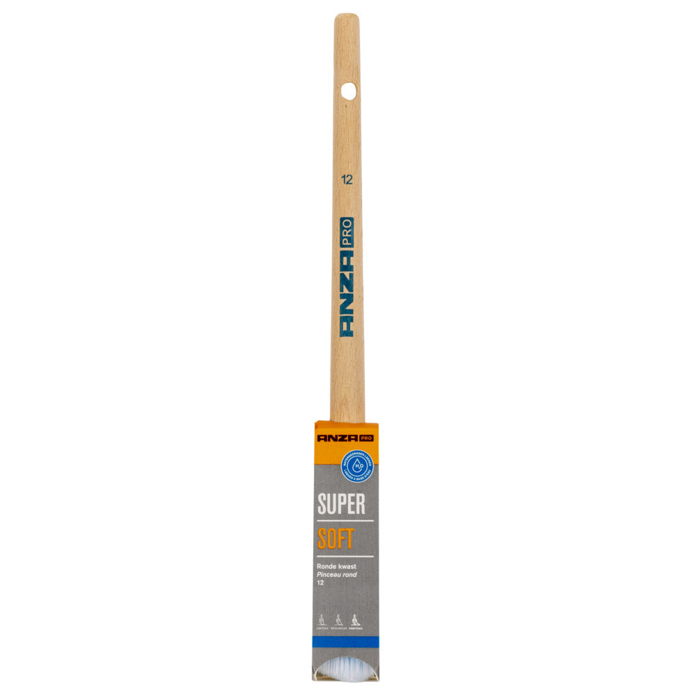 Anza Pro Acrylkwast Super Soft Rond-888376