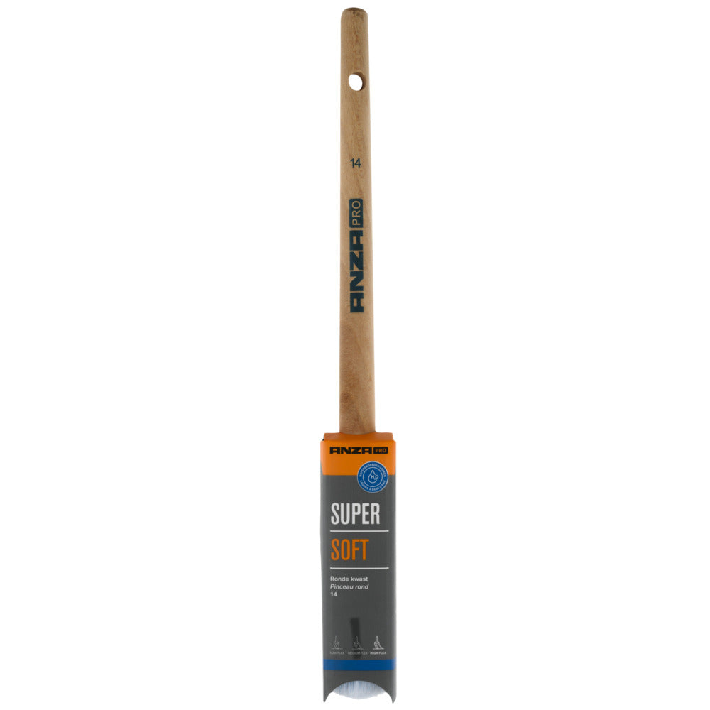 Anza Pro Acrylkwast Super Soft Rond-888377