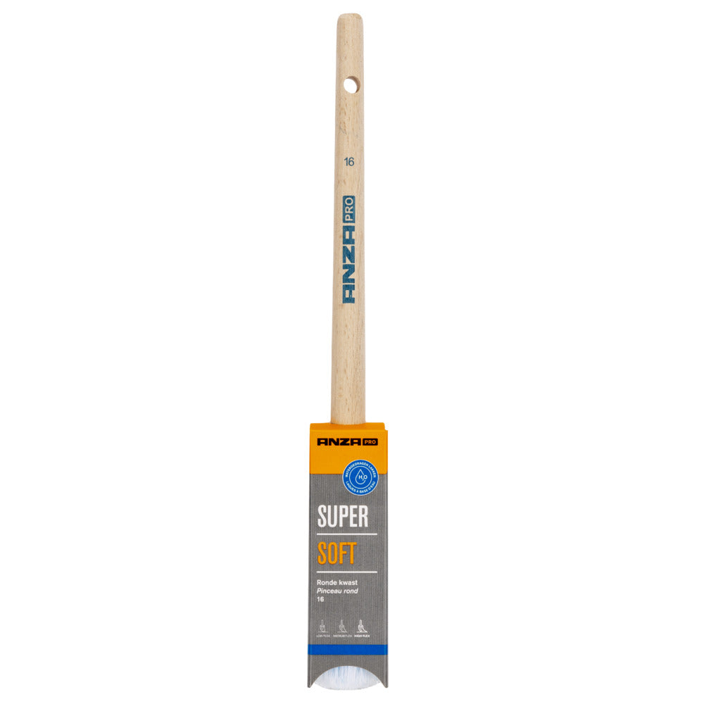 Anza Pro Acrylkwast Super Soft Rond-888378