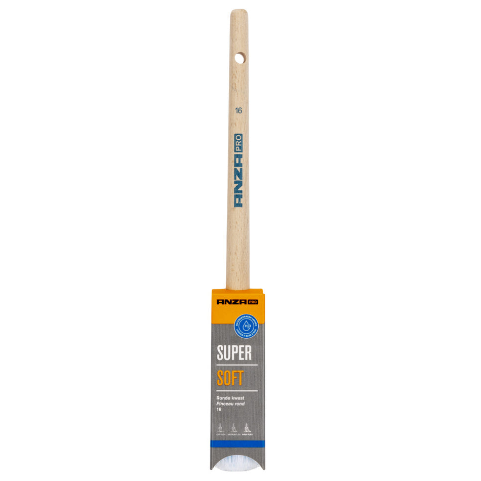 Anza Pro Acrylkwast Super Soft Rond-888378