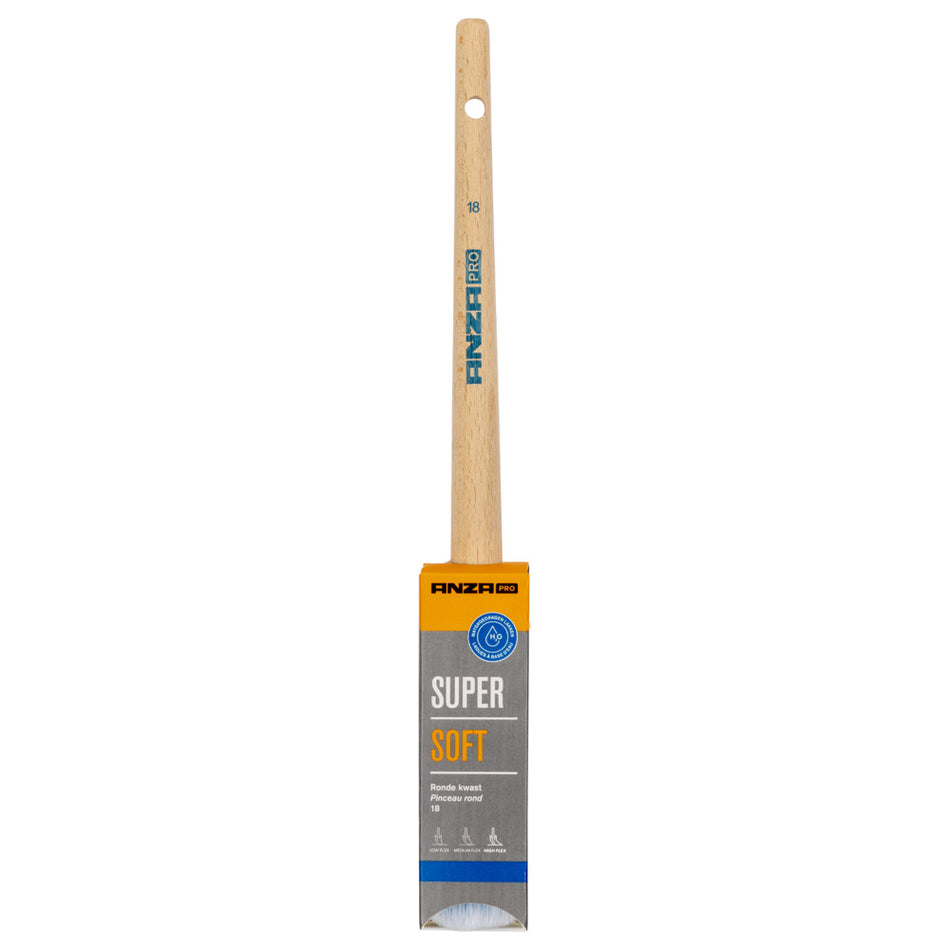 Anza Pro Acrylkwast Super Soft Rond-888379