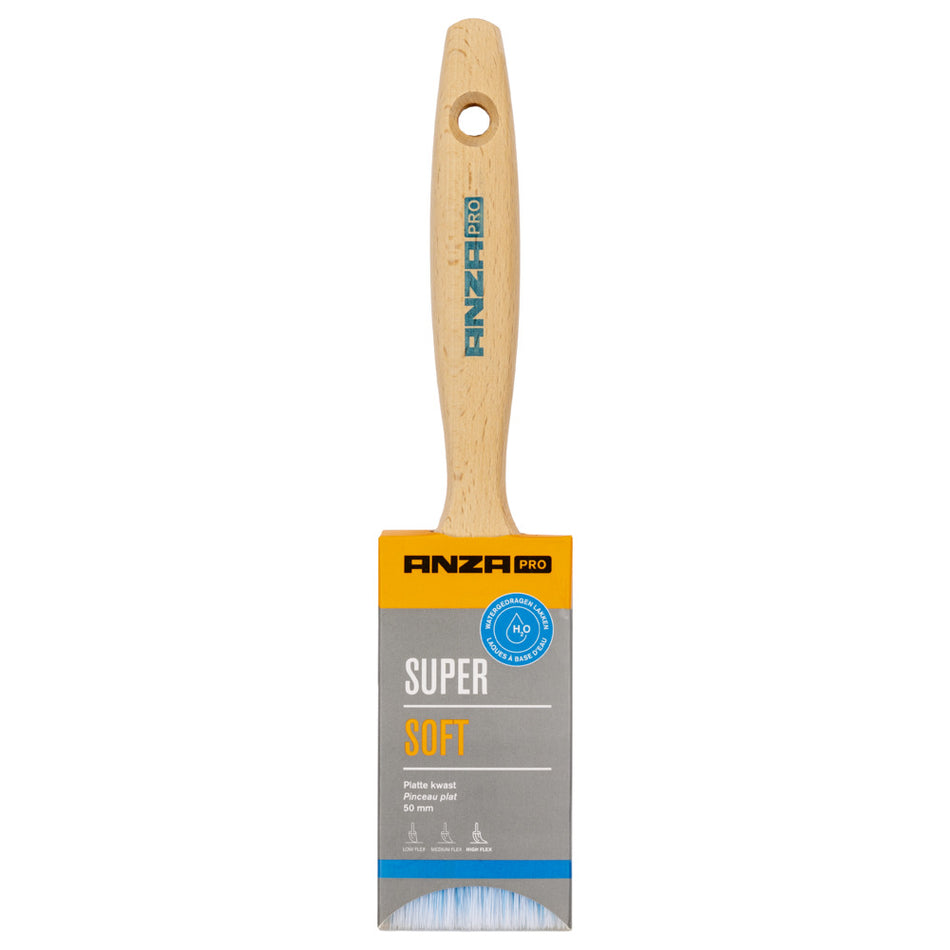 Anza Pro Acrylkwast Super Soft Plat-888382