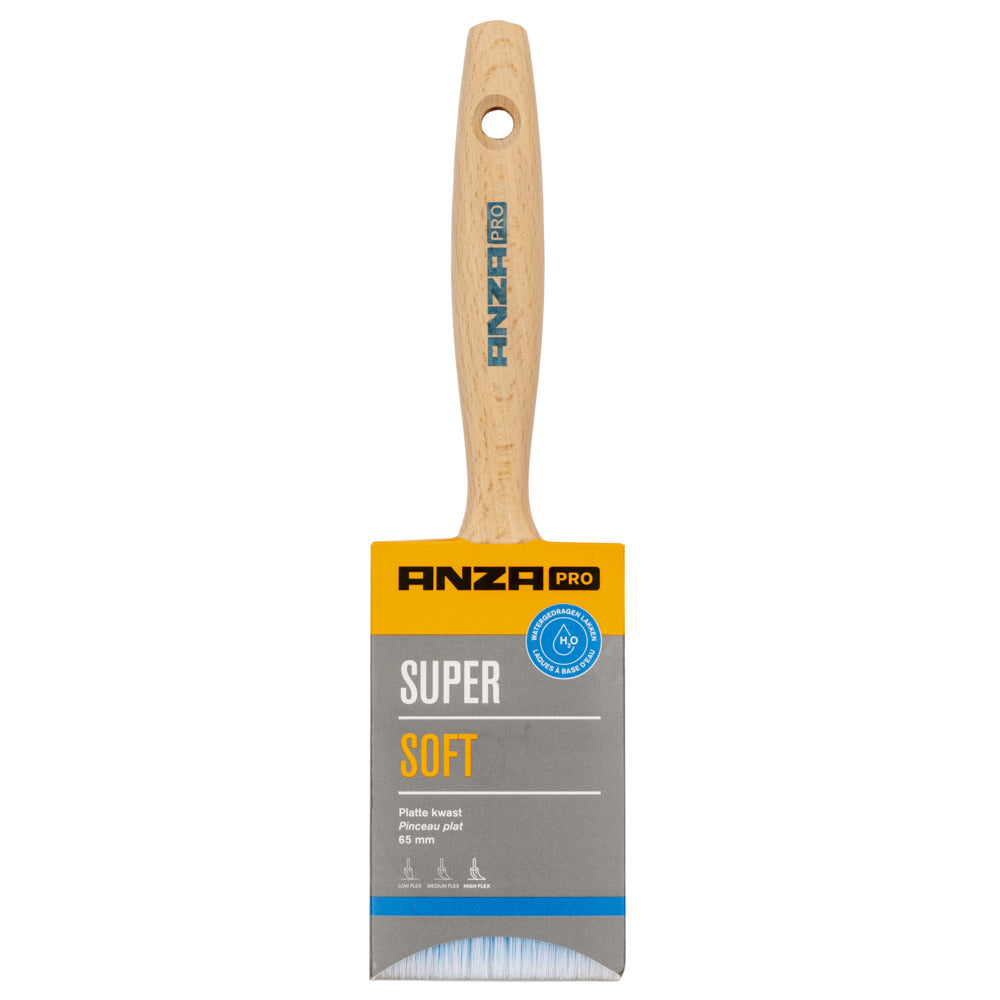 Anza Pro Acrylkwast Super Soft Plat-888383