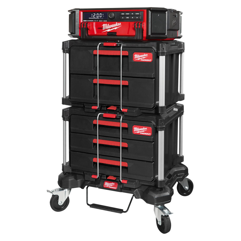 Milwaukee Packout Gereedschapskoffer Met 3 Lades-889945