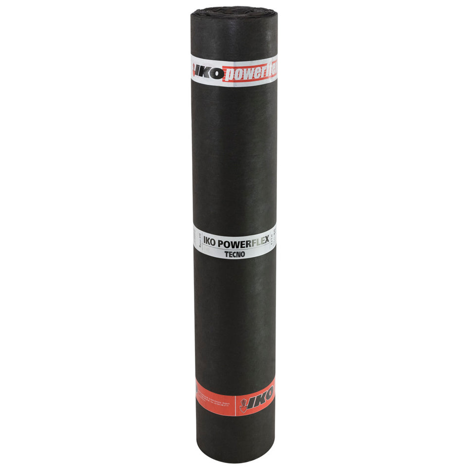 IKO Powerflex SBS Bitumen Toplaag Tecno 5.0 Donkergrijs Gewapend 1x5m-896996