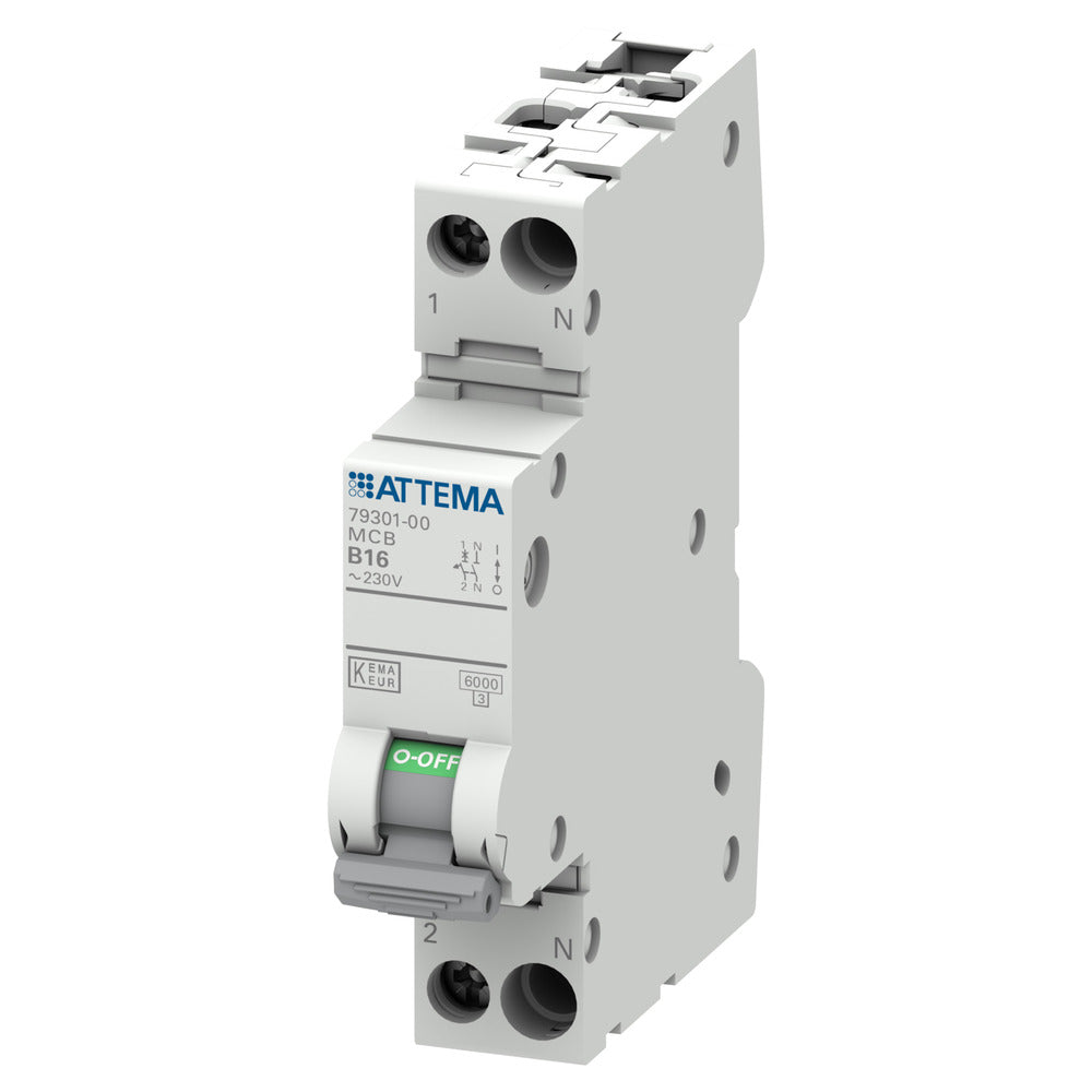 Attema Installatieautomaat NXT 1P+N 16A B-kar AT90200-898065