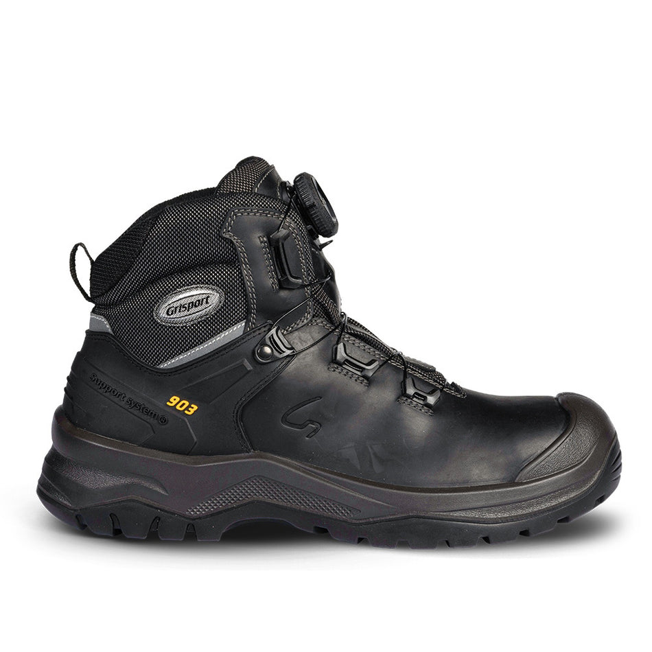 Grisport Veiligheidsschoen 903L BOA S3 Zwart-899298