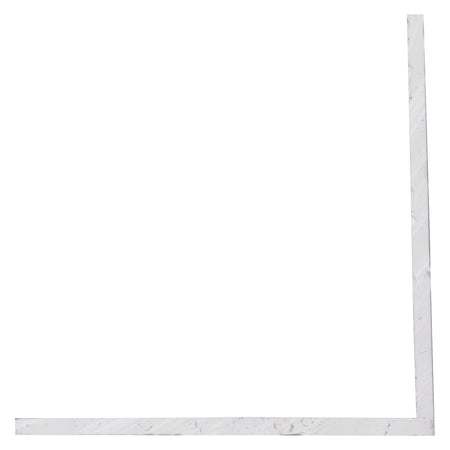 Hoekprofiel Kunststof Wit-899660