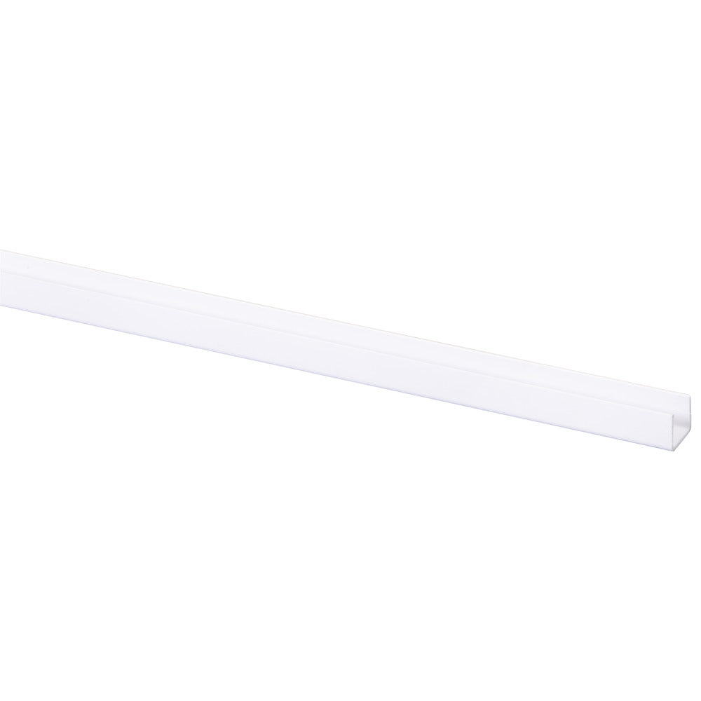 U-profiel Kunststof Wit-899661