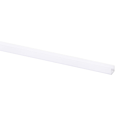 U-profiel Kunststof Wit-899661