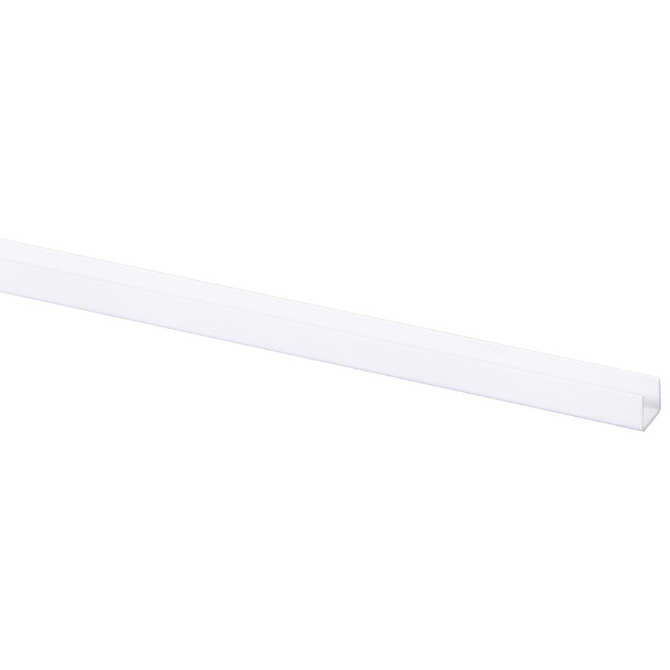 U-profiel Kunststof Wit-899661