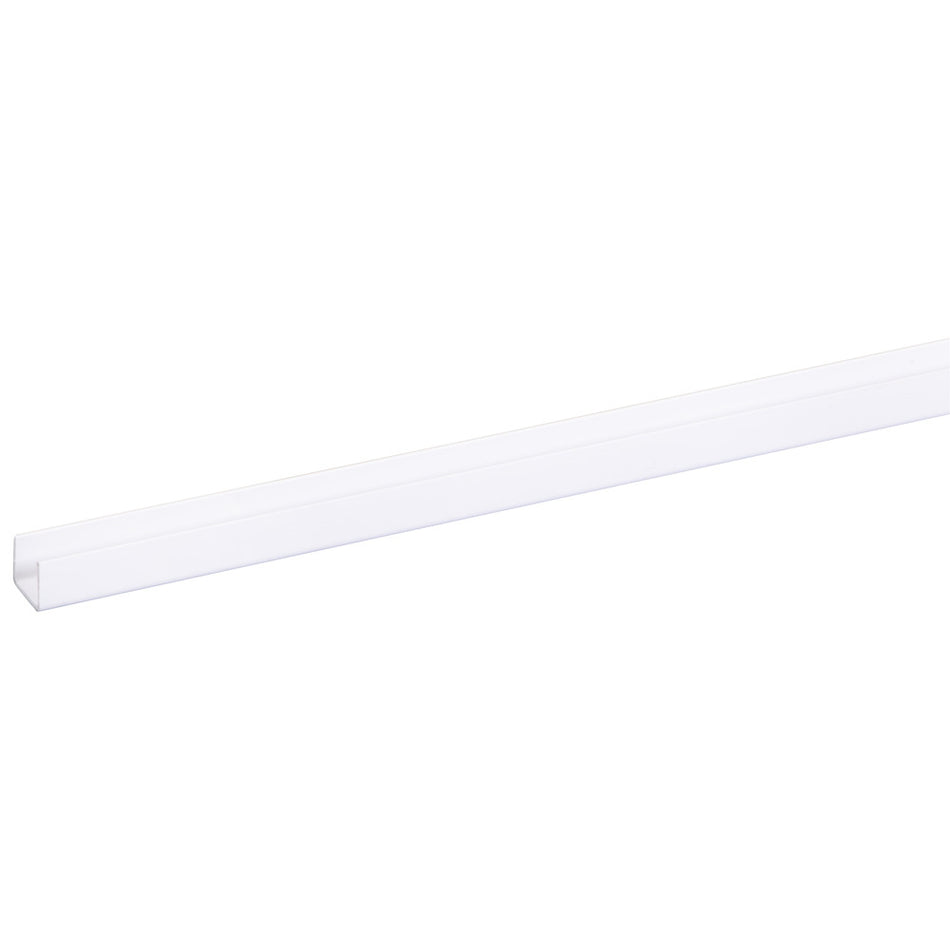 U-profiel Kunststof Wit-899661