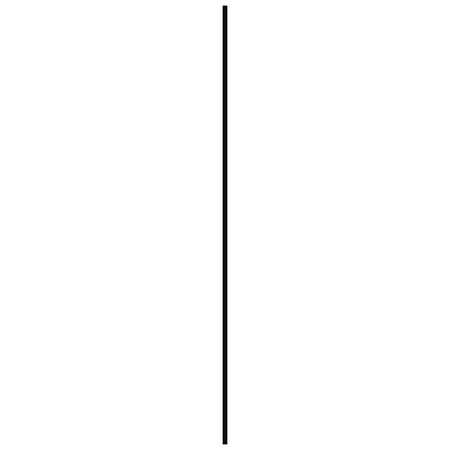 Hoekprofiel Kunststof Zwart-899663