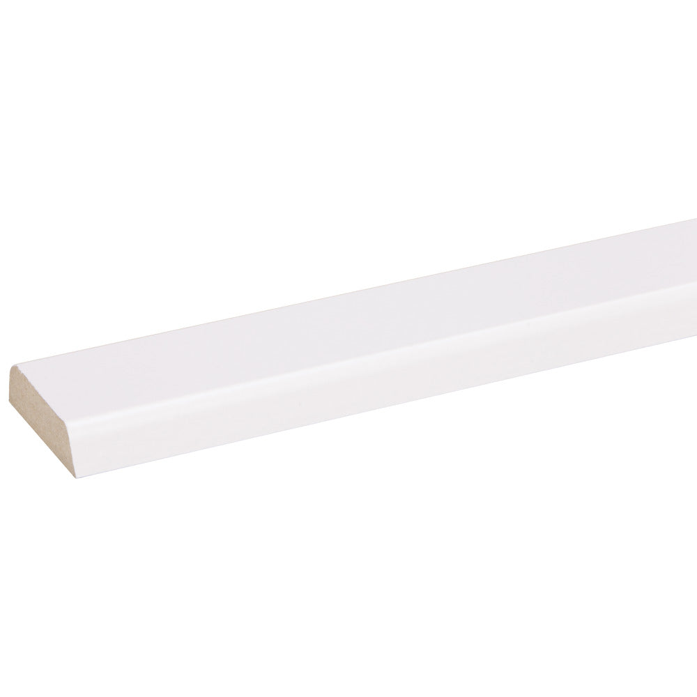 Koplat Schuin MDF Folie Wit 70% PEFC-899683