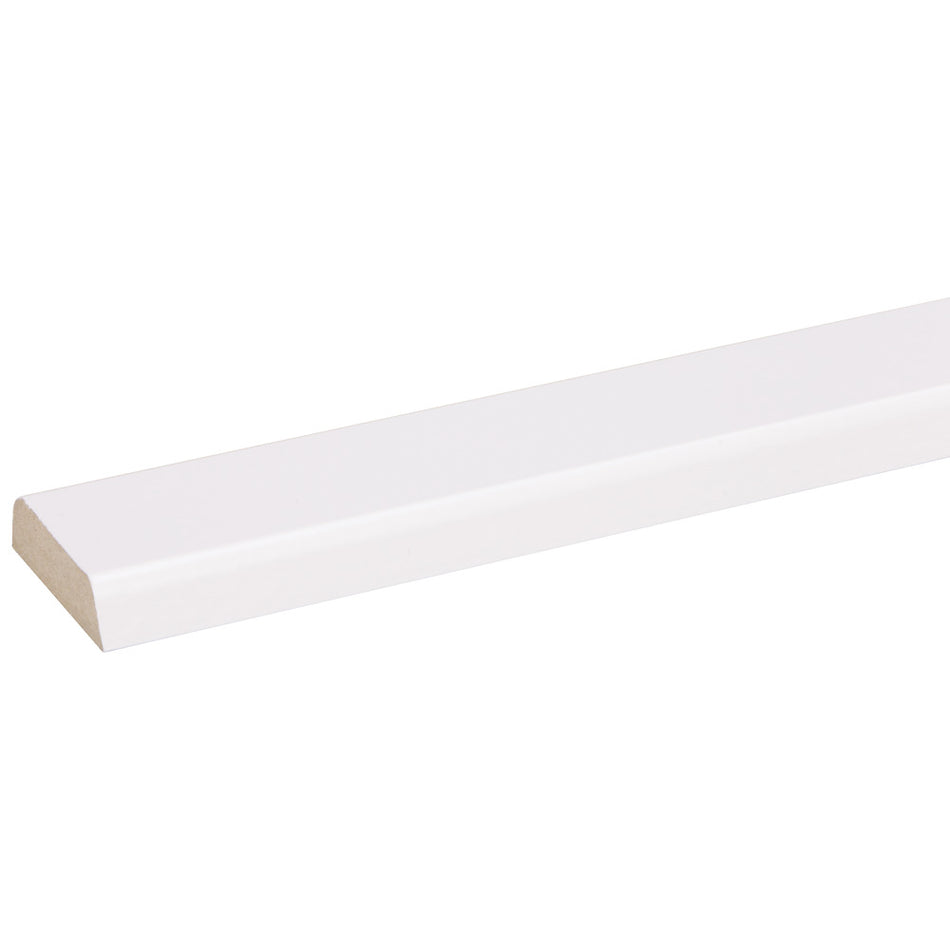 Koplat Schuin MDF Folie Wit 70% PEFC-899683