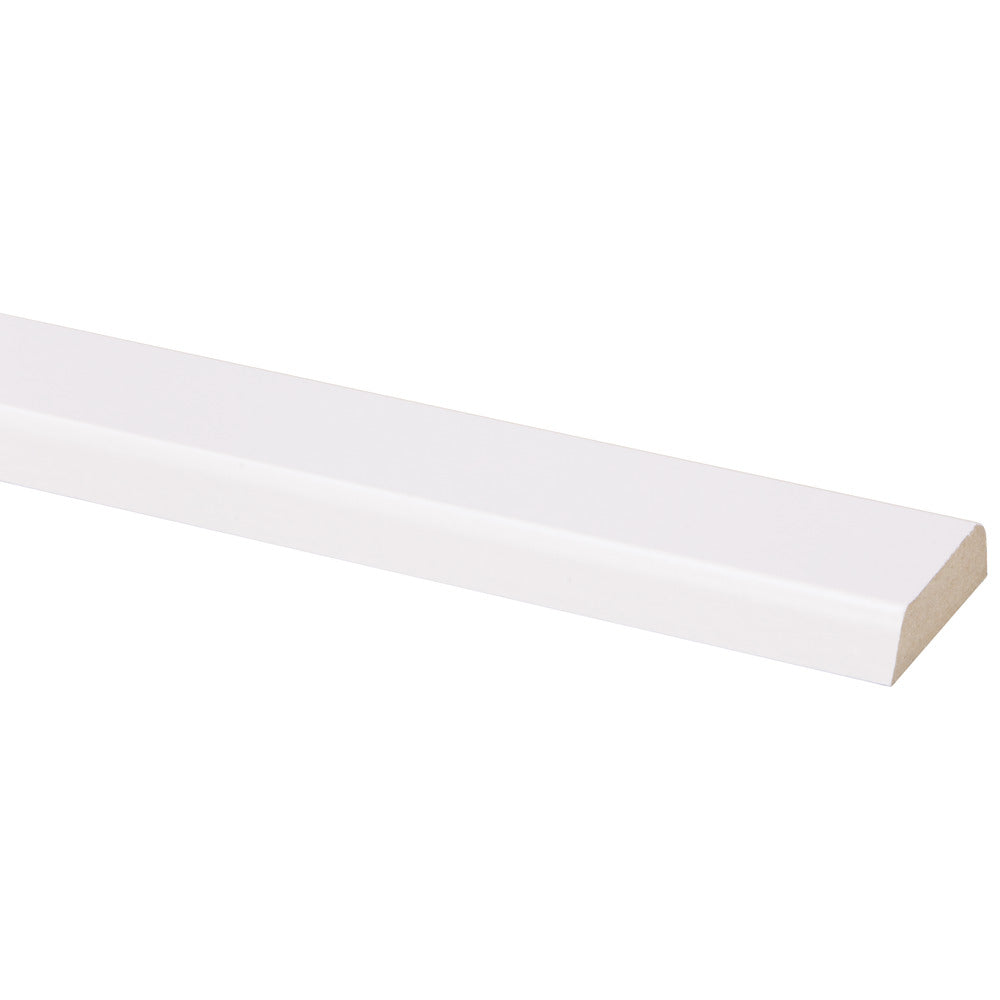 Koplat Schuin MDF Folie Wit 70% PEFC-899683