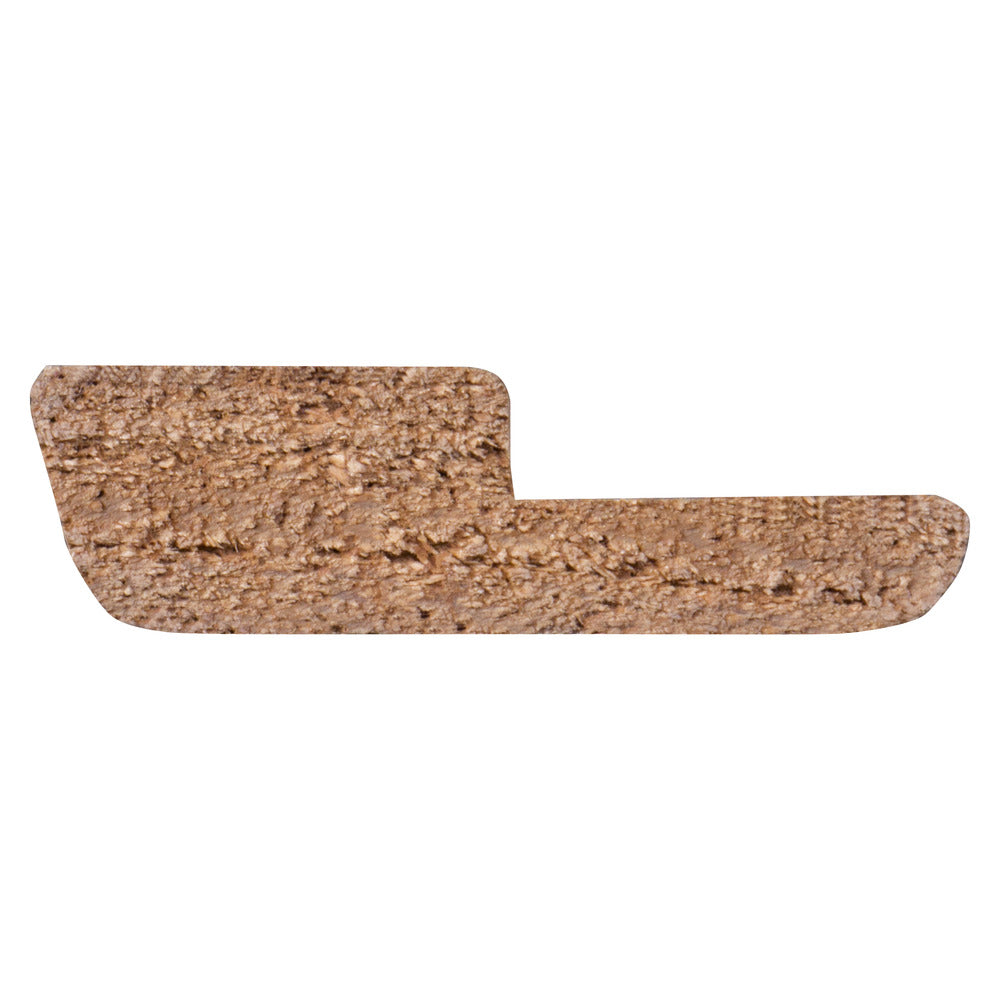 Opdeklat Hardhout Met Sponning 9x32x2700mm FSC Mix 70%-899696