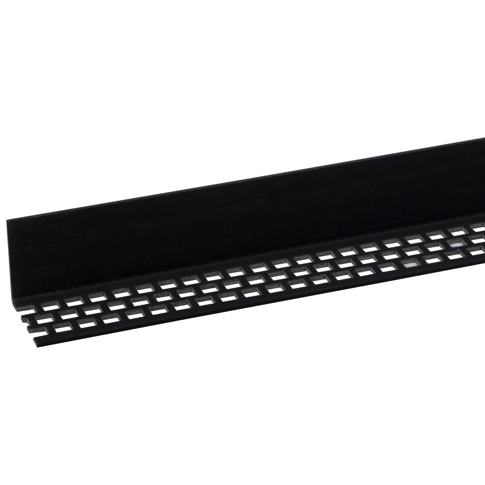 Ventilatieprofiel Kunststof Zwart-899700