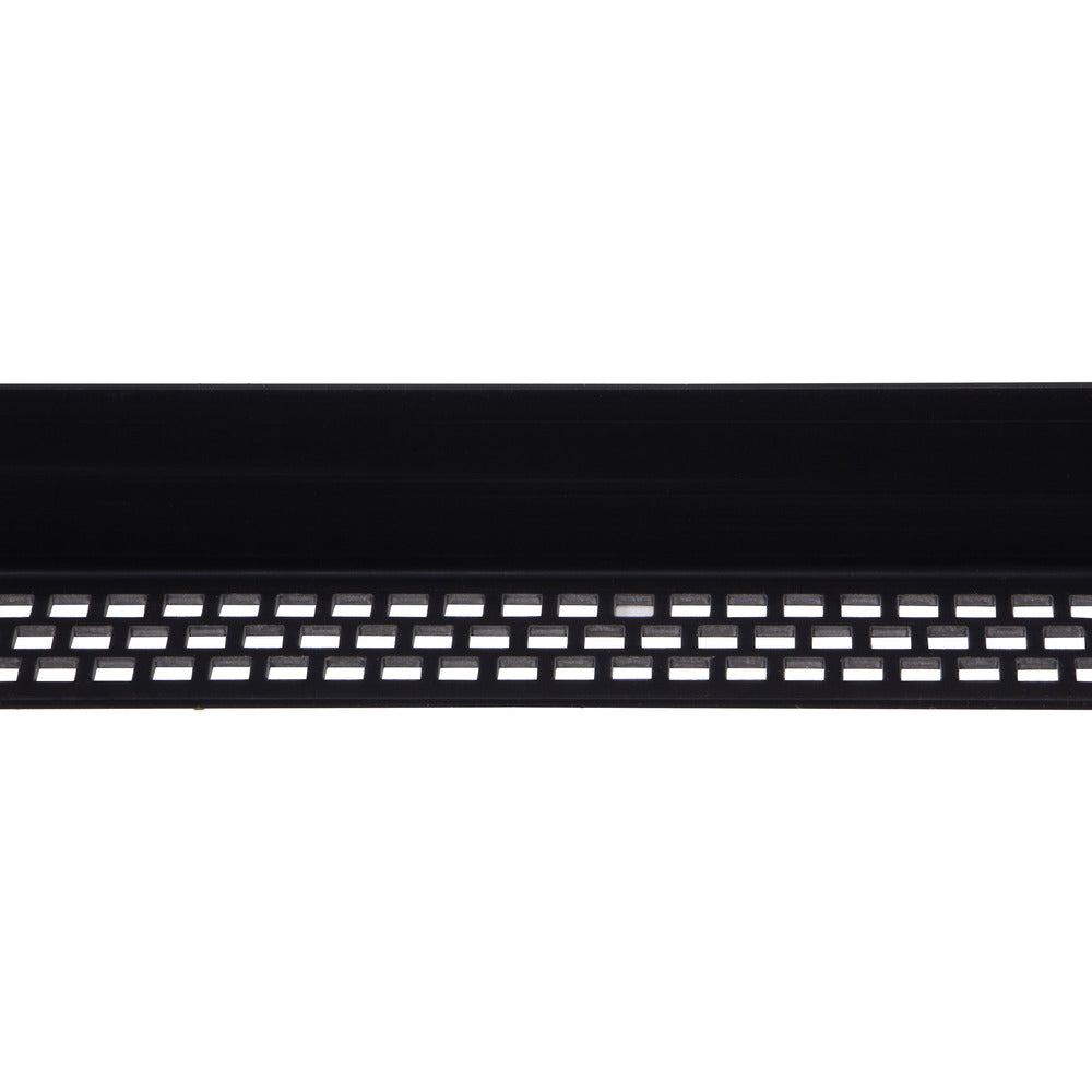 Ventilatieprofiel Kunststof Zwart-899700