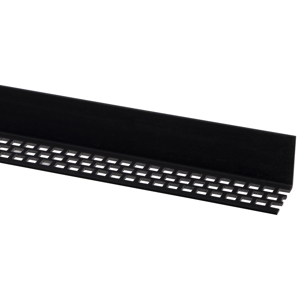 Ventilatieprofiel Kunststof Zwart-899700
