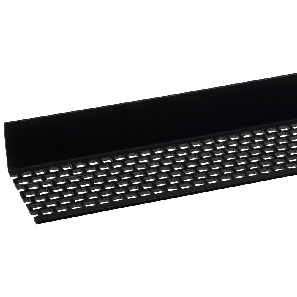 Ventilatieprofiel Kunststof Zwart-899701