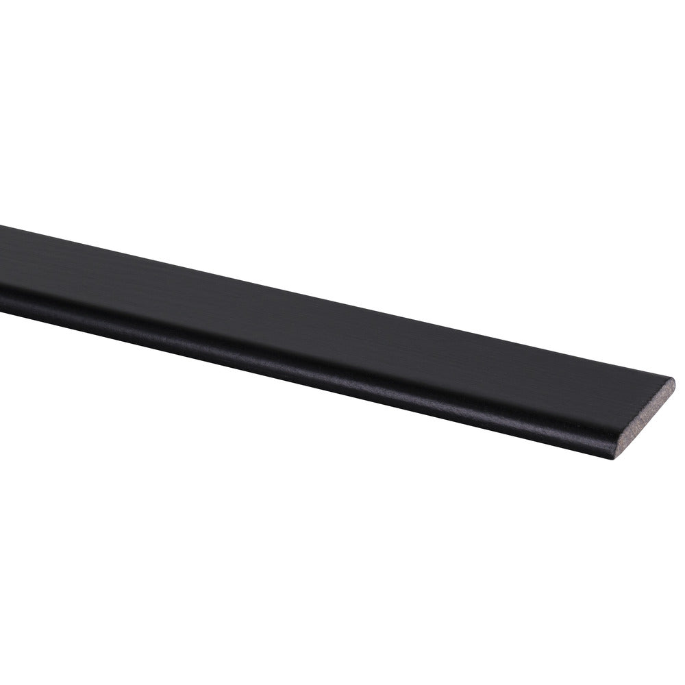 Afdeklijst Grenen Zwart Gelakt FSC Mix 70%-899703