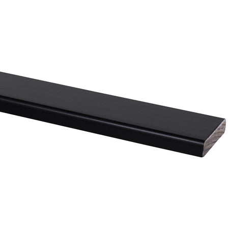 Koplat Grenen Zwart Gelakt 12x45x2700mm FSC Mix 70%-899704