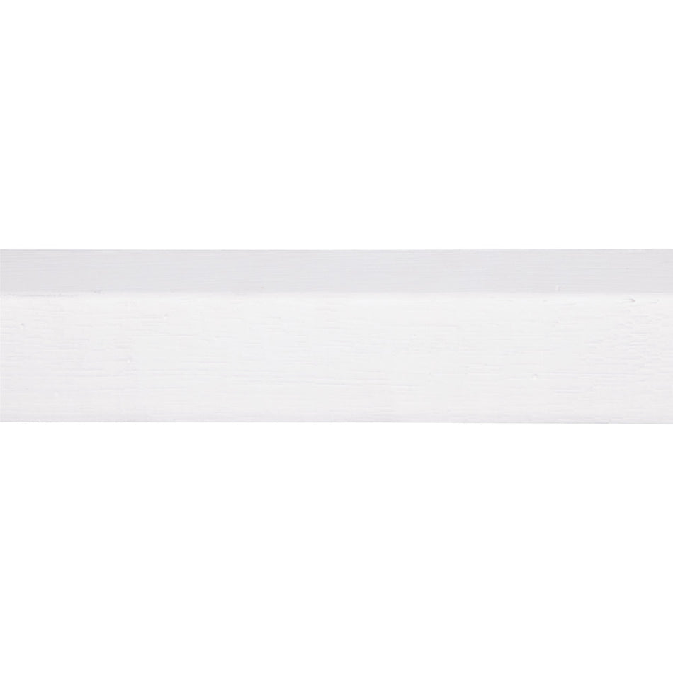 Glaslat Hardhout Wit Gegrond Met Sponning 25x30x2700mm FSC Mix 70%-899720