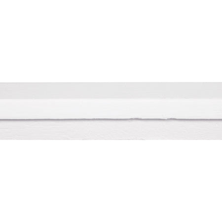 Glaslat Hardhout Wit Gegrond Met Sponning 25x30x2700mm FSC Mix 70%-899720
