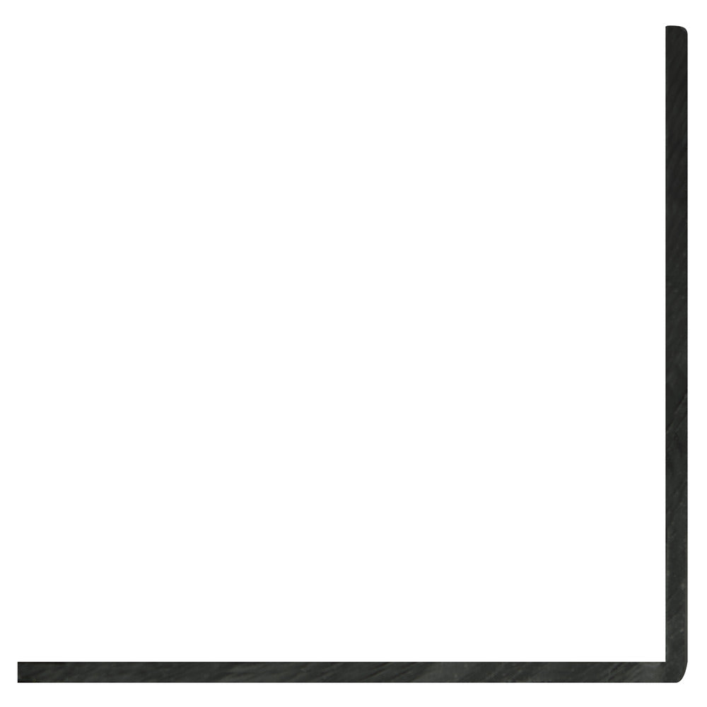Hoekprofiel Kunststof Zwart-899722