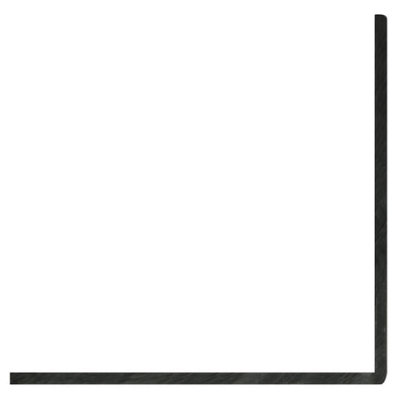 Hoekprofiel Kunststof Zwart-899722