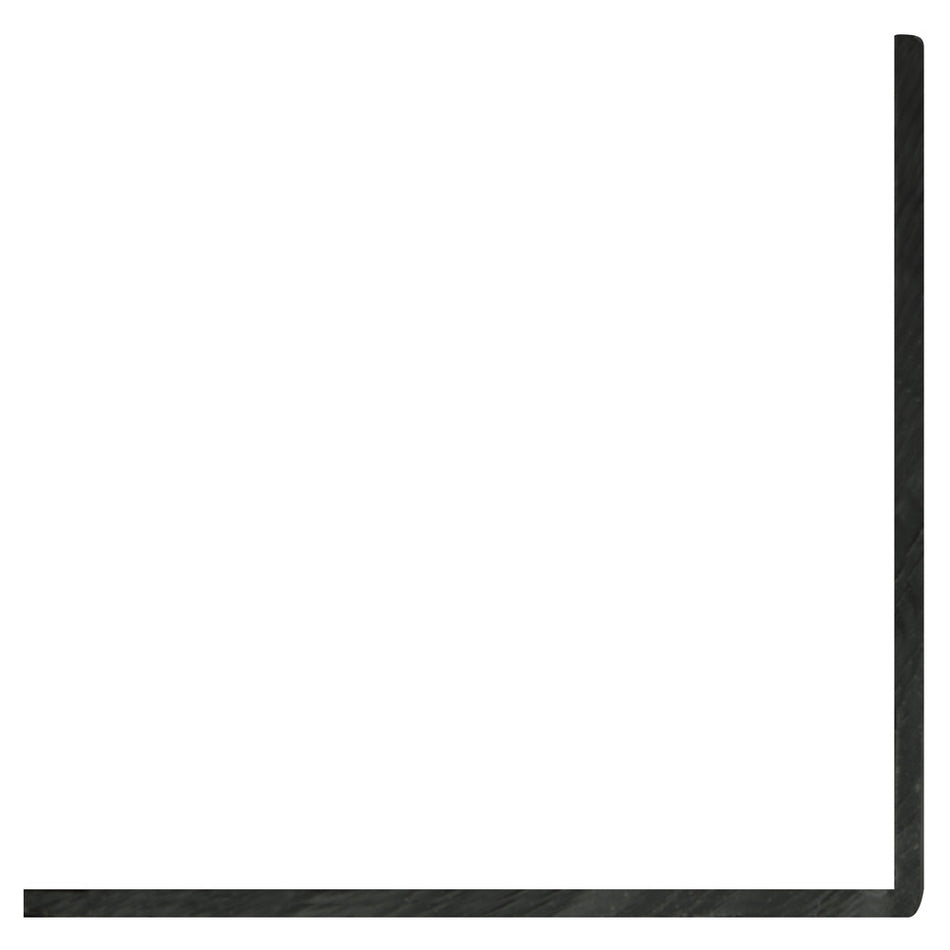 Hoekprofiel Kunststof Zwart-899722