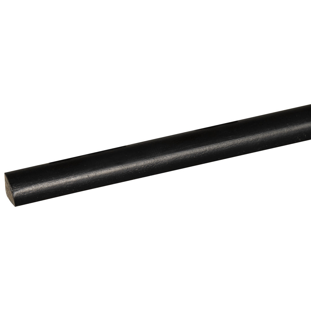 Kwartrond Grenen Zwart Gelakt FSC Mix 70%-899727