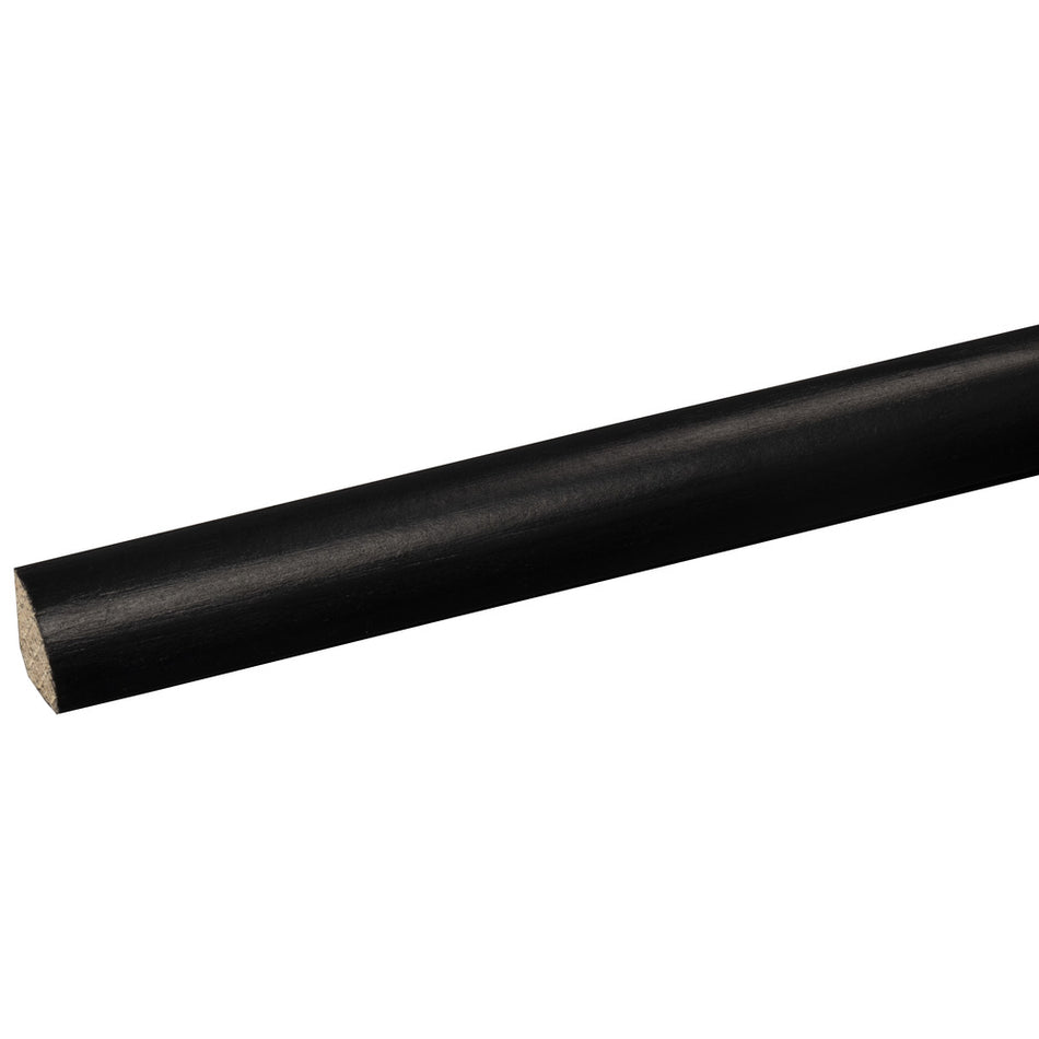 Kwartrond Grenen Zwart Gelakt FSC Mix 70%-899728