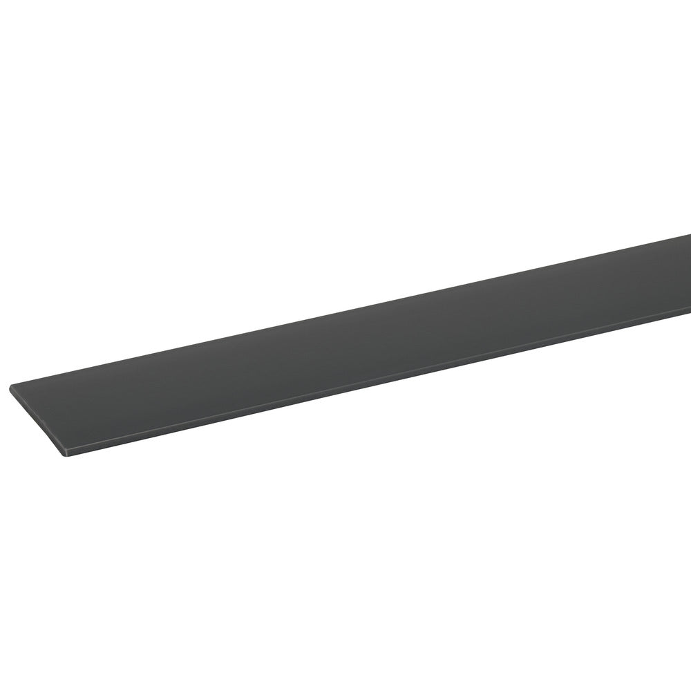 Afdekprofiel Kunststof Zelfklevend Antraciet 2x30x2600mm-899731