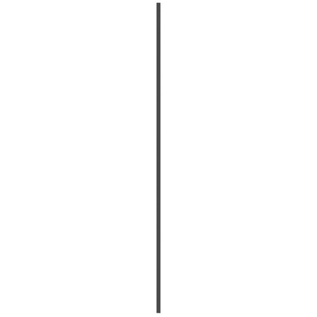 Afdekprofiel Kunststof Zelfklevend Antraciet 2x30x2600mm-899731