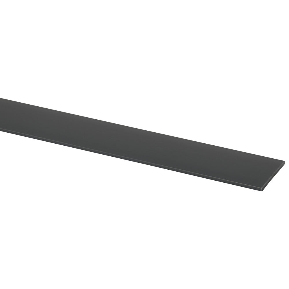 Afdekprofiel Kunststof Zelfklevend Antraciet 2x30x2600mm-899731