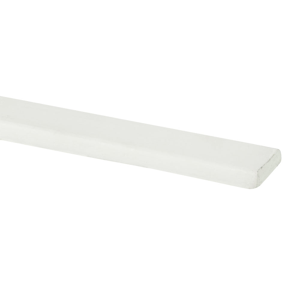 Glaslat DH13 Hardhout Wit Gegrond 9x33x4000mm FSC Mix 70%-899745