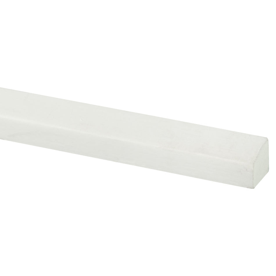 Glaslat DH02 Hardhout Wit Gegrond 17x19x4000mm FSC Mix 70%-899746