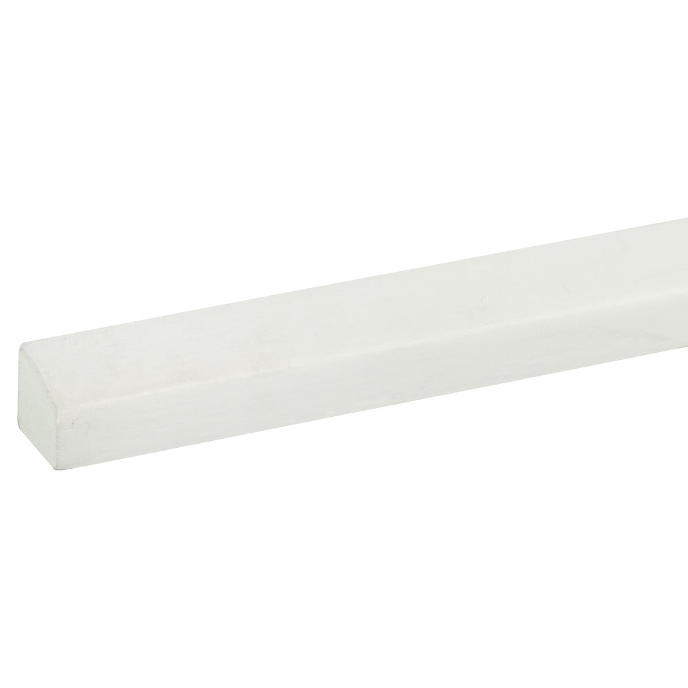 Glaslat DH02 Hardhout Wit Gegrond 17x19x4000mm FSC Mix 70%-899746