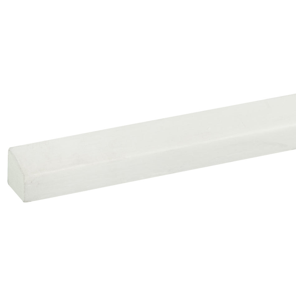 Glaslat DH02 Hardhout Wit Gegrond 17x19x4000mm FSC Mix 70%-899746