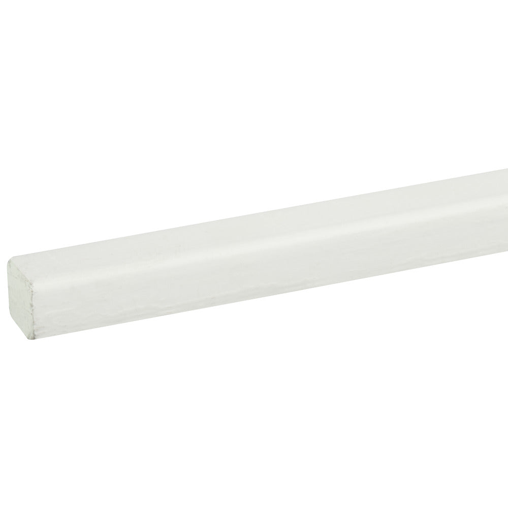 Glaslat DH21 Hardhout Wit Gegrond 17x17x4000mm FSC Mix 70%-899747