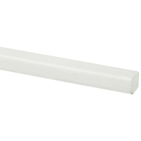 Glaslat DH21 Hardhout Wit Gegrond 17x17x4000mm FSC Mix 70%-899747