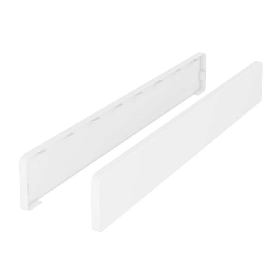 Eindkap Overzetvensterbank Kunststof Wit 10x55x400mm-905447