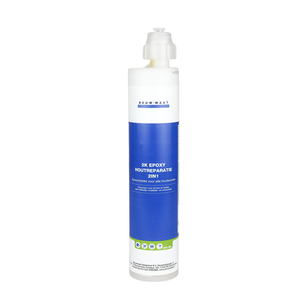 Bouwmaat 2K Epoxy Houtreparatie 2In1 250ml-912890