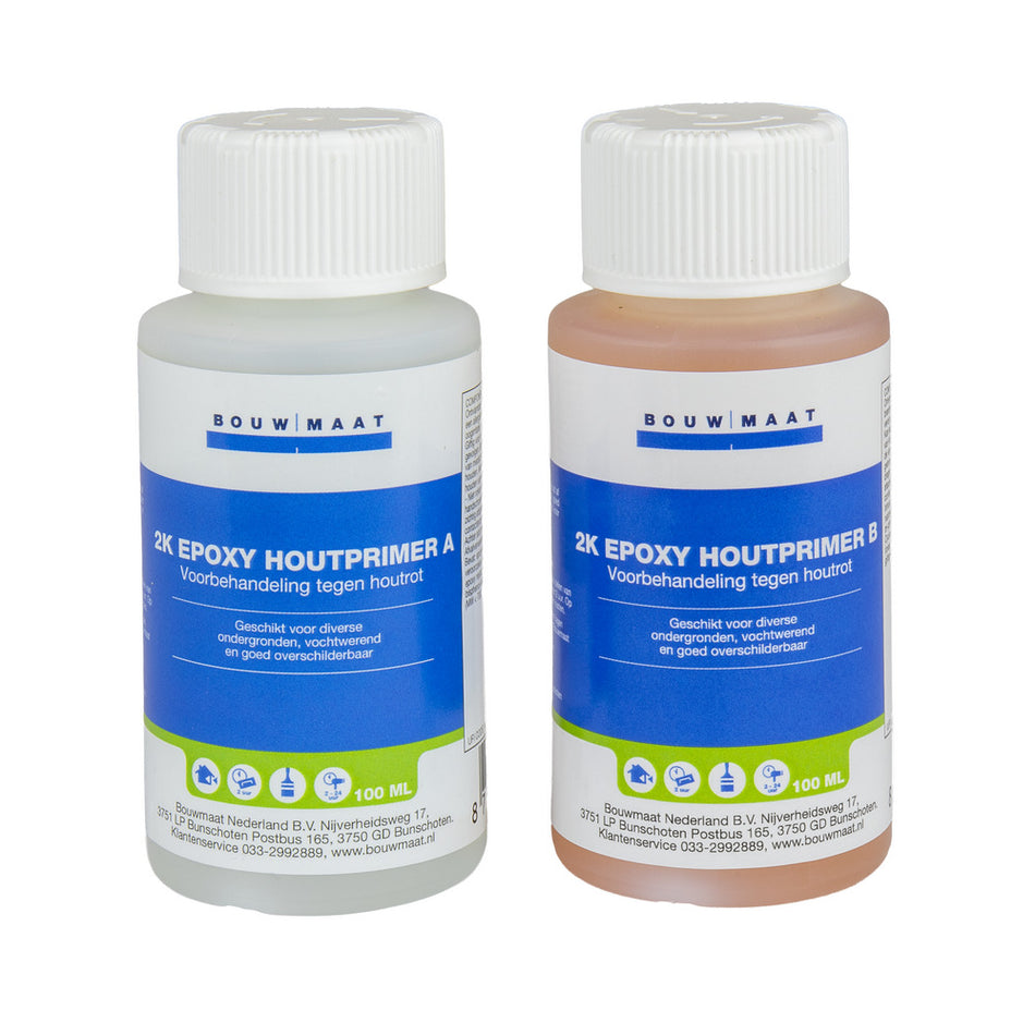 Bouwmaat 2K Epoxy Houtprimer Set 200ml-912893