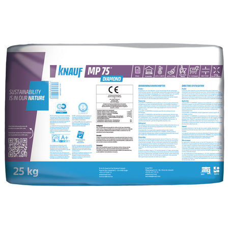 Knauf Machinepleister MP75 Diamond 25kg-913513
