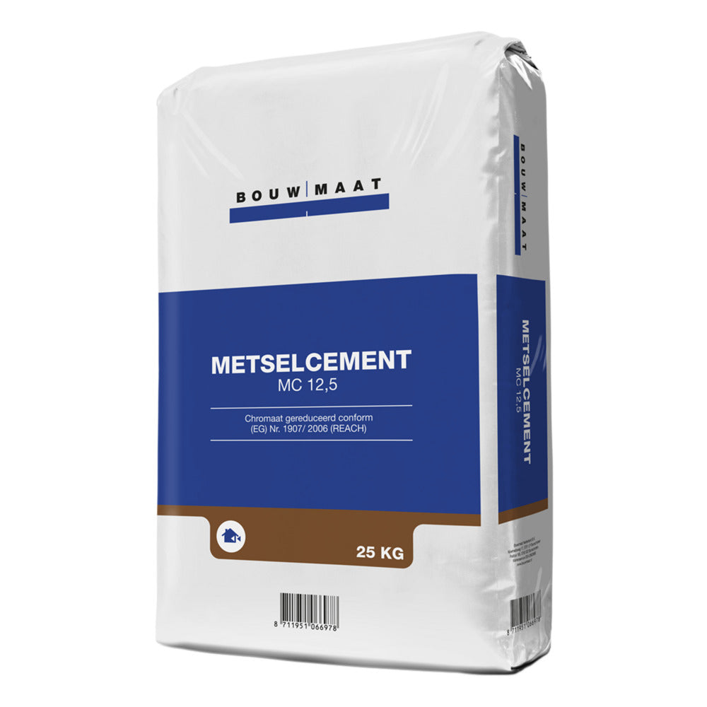 Bouwmaat Metselcement MC 12,5 25kg-914702
