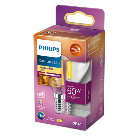 Philips LED Lamp 60W E14-914819