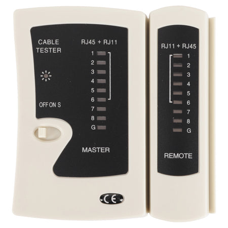 Q-Link Netwerktester UTP/FTP Kabel RJ45/RJ11-914835